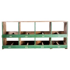 1920's Late Victorian Pigeon Hole Unit - Storage - Shelving Unit (Model 32)