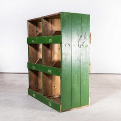 1920's Late Victorian Pigeon Hole Unit - Storage - Shelving Unit (Model 34)