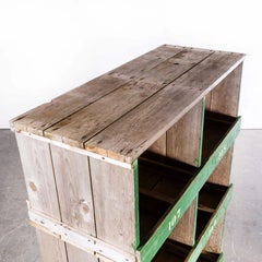 1920's Late Victorian Pigeon Hole Unit - Storage - Shelving Unit (Model 46)