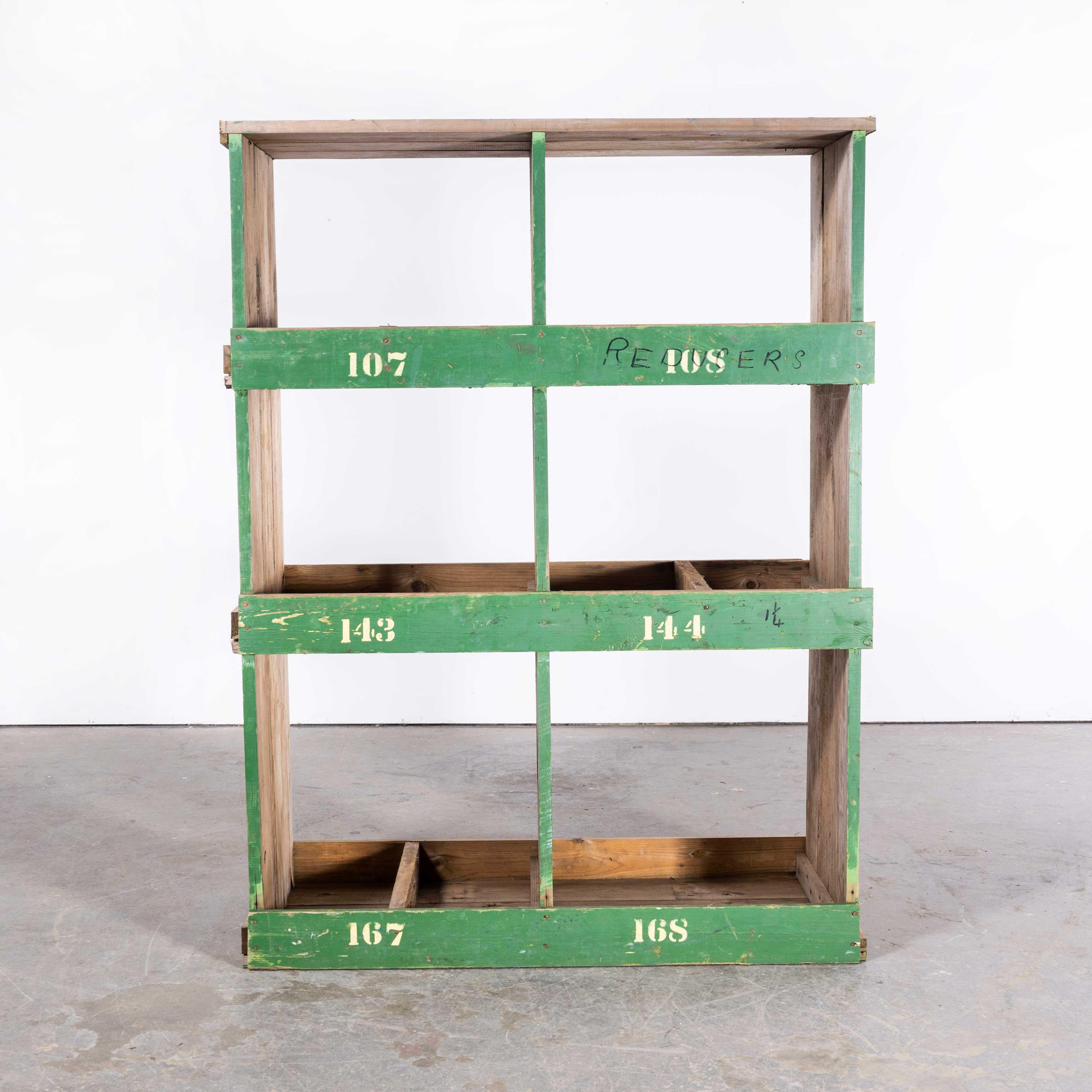 Early 20th Century 1920's Late Victorian Pigeon Hole Unit - Storage - Shelving Unit (Model 46)