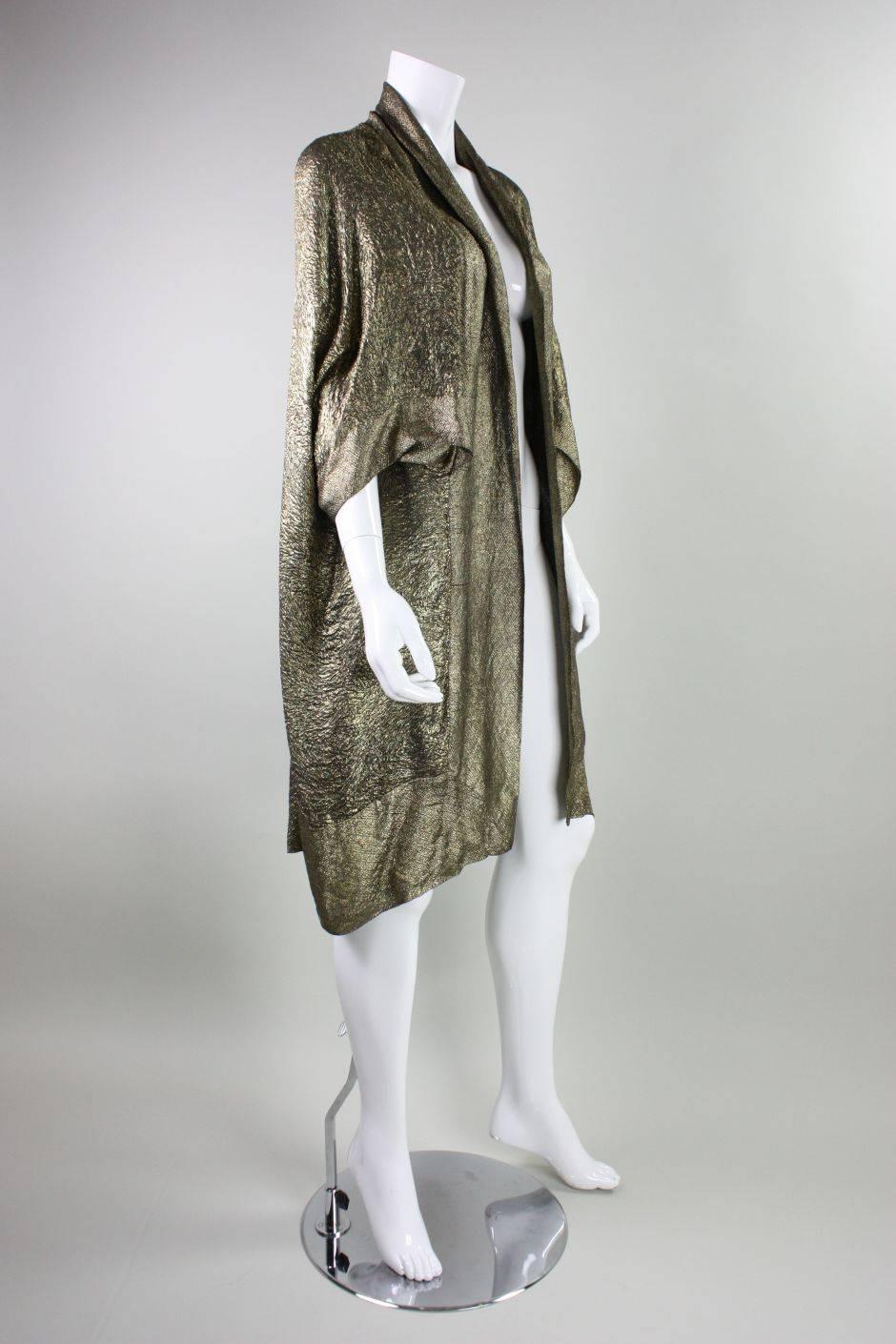 1920s cocoon coat