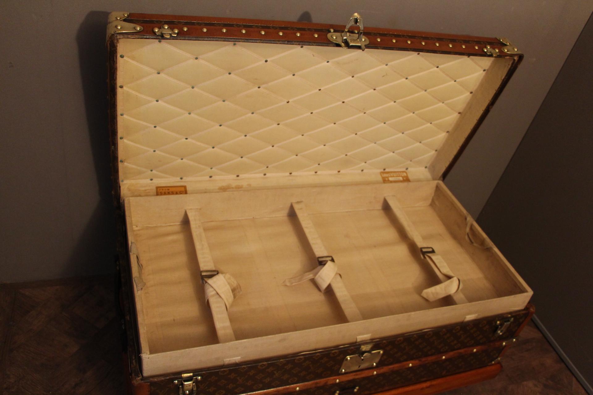 1920s Louis Vuitton Cabin Trunk 4