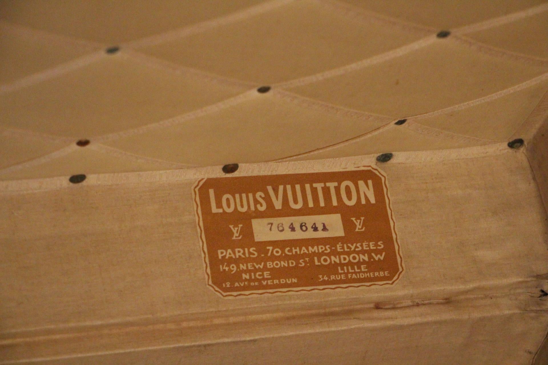 1920s Louis Vuitton Cabin Trunk 5