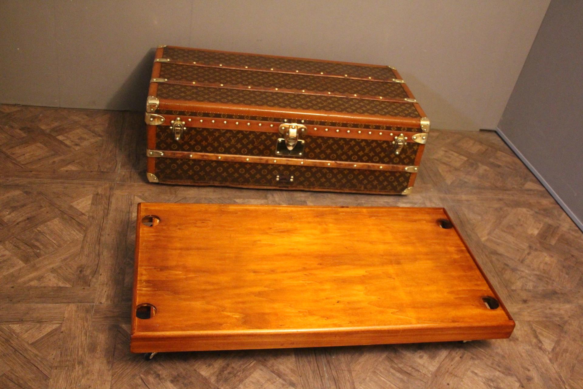 1920s Louis Vuitton Cabin Trunk 11