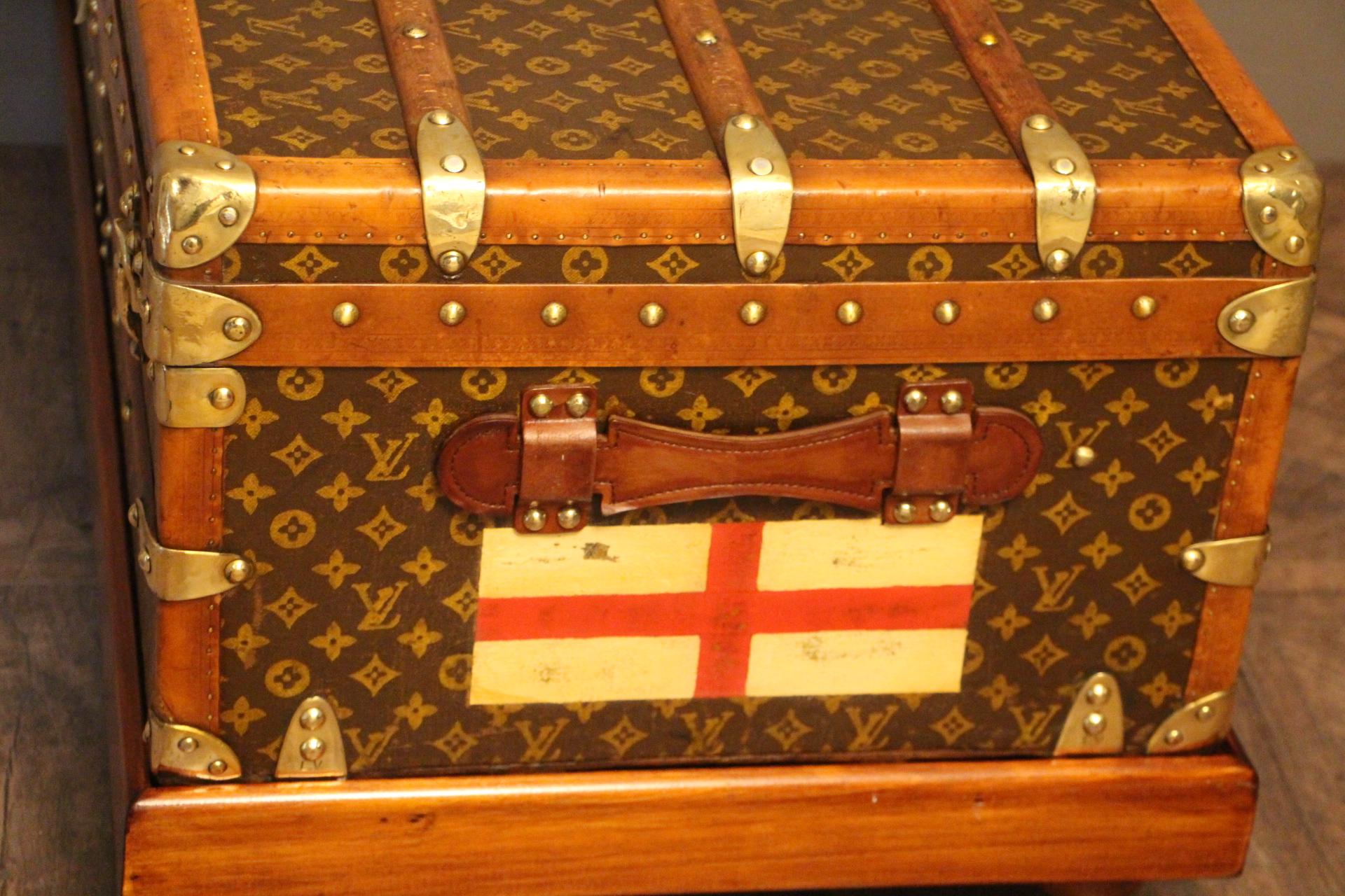 1920s Louis Vuitton Cabin Steamer Trunk 1