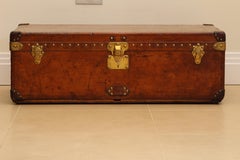 1920s Louis Vuitton Cowhide Leather Cabin Trunk