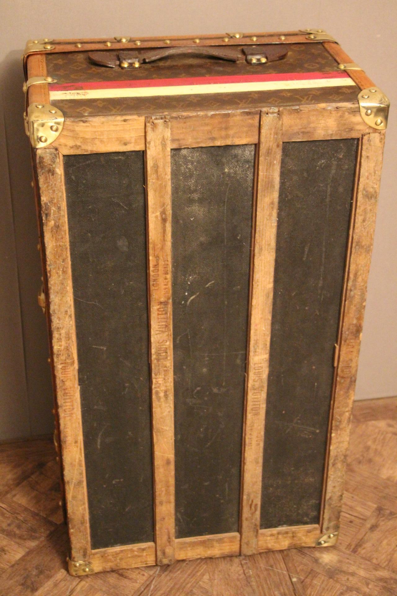 1920s Louis Vuitton Trunk In Monogram Canvas, Louis Vuitton Cabin Trunk 1