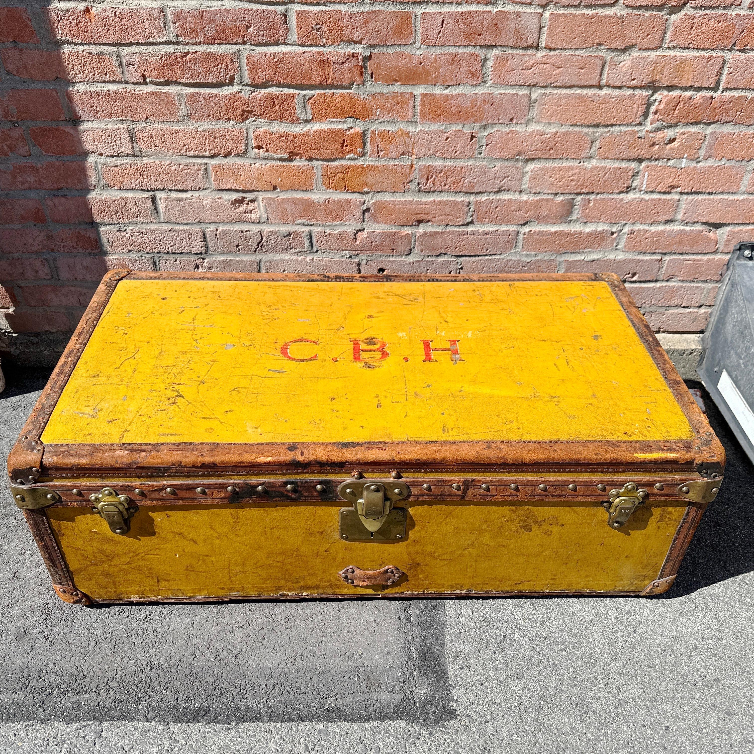 louis vuitton steamer trunk