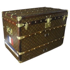 1920's Louis Vuitton Trunk, 70 cm Louis Vuitton Steamer Trunk, Vuitton Hat Trunk