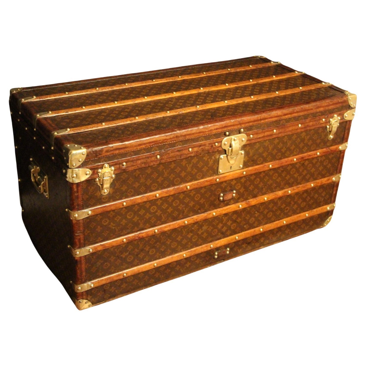 Steamer Hat Trunk from Louis Vuitton, 1920s