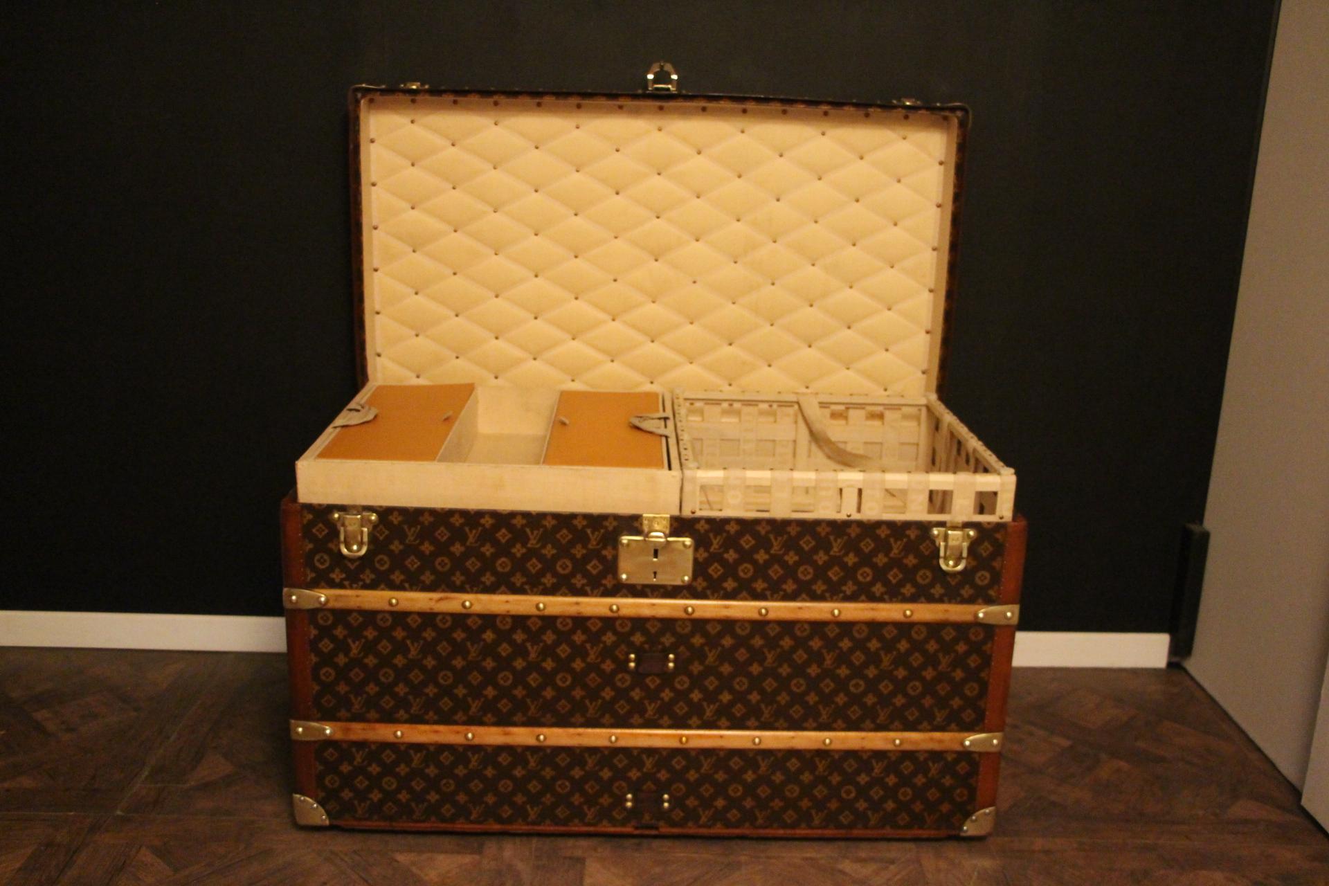 1920's Louis Vuitton Trunk in Monogram 6