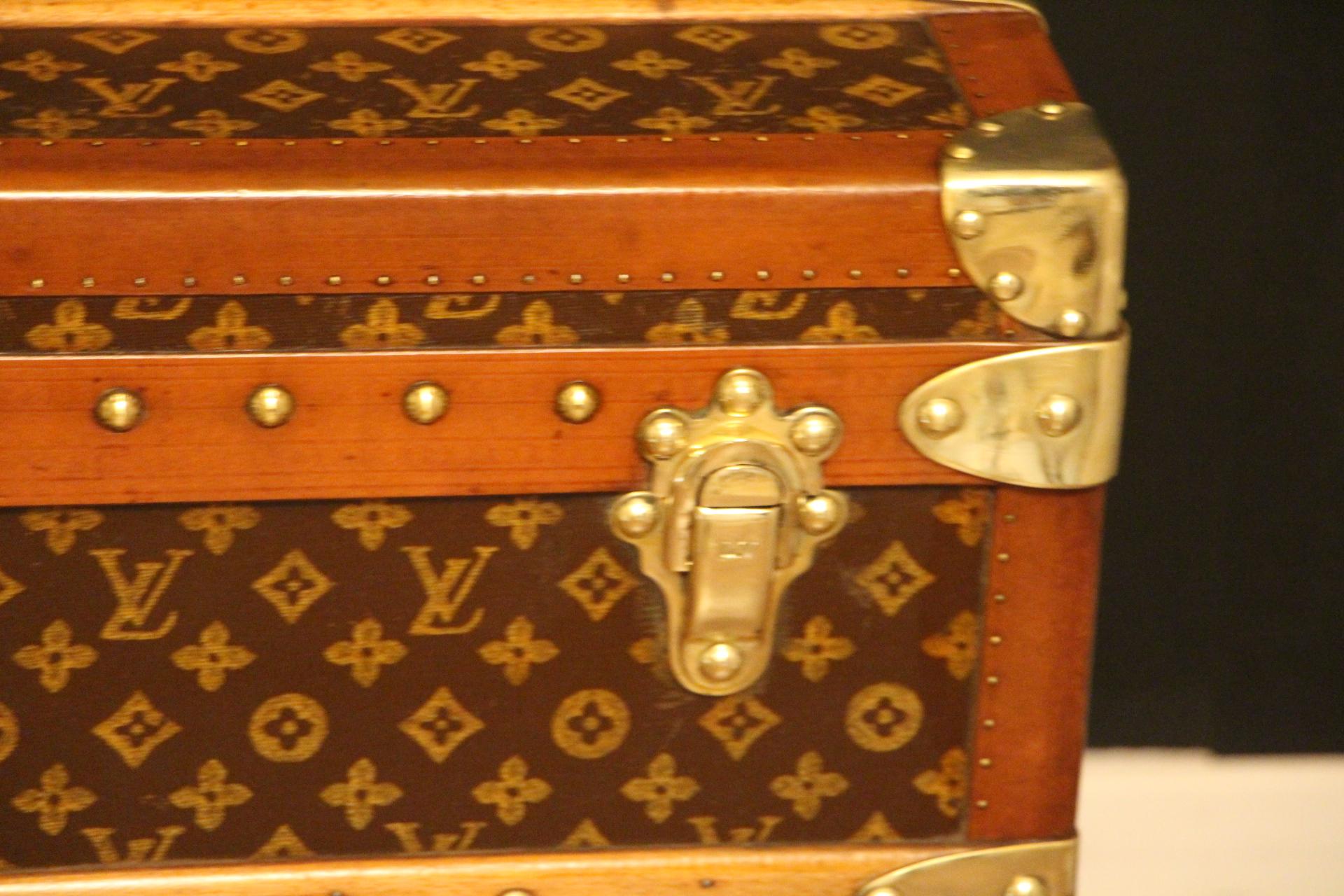Early 20th Century 1920's Louis Vuitton Trunk in Monogram