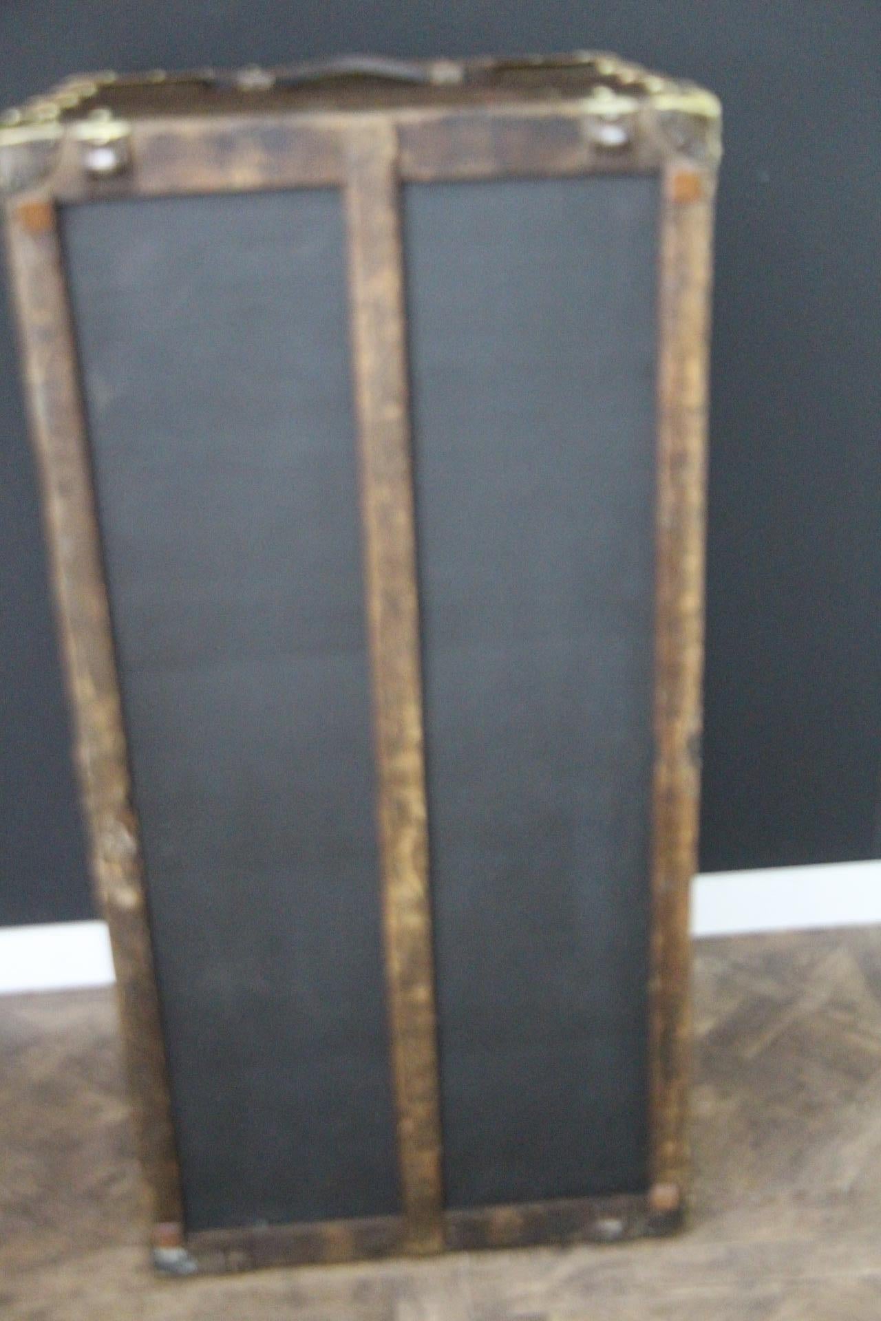 Baule Louis Vuitton del 1920 in Monogram, Baule a vapore Louis Vuitton 110 cm in vendita 13