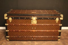 1920's Louis Vuitton Trunk, Louis Vuitton Courrier Steamer Trunk