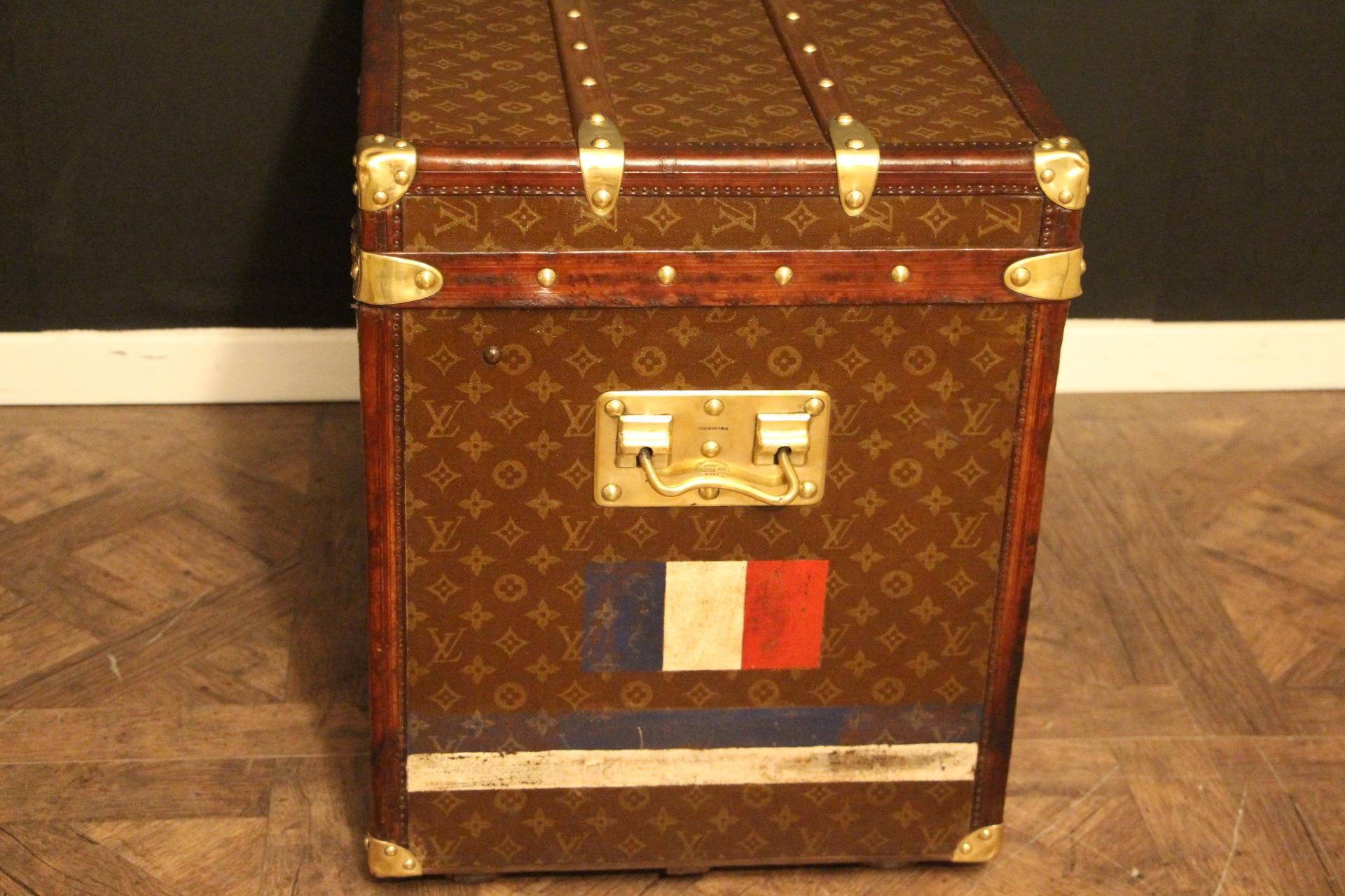 1920's Louis Vuitton Trunk, Louis Vuitton Steamer Trunk, Louis Vuitton Hat Trunk 1