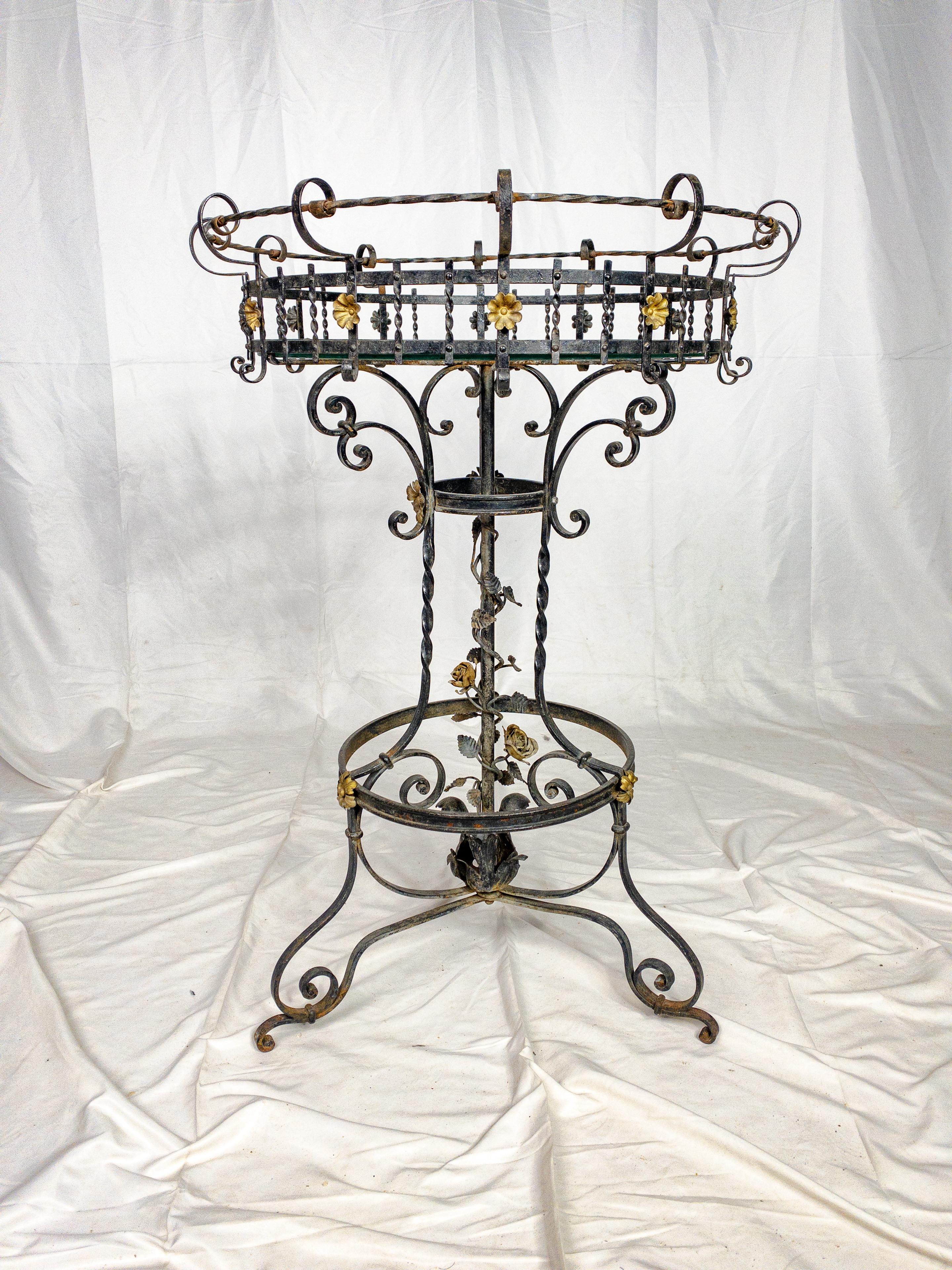 1920’s Louis XV Style French Plant Stand 8