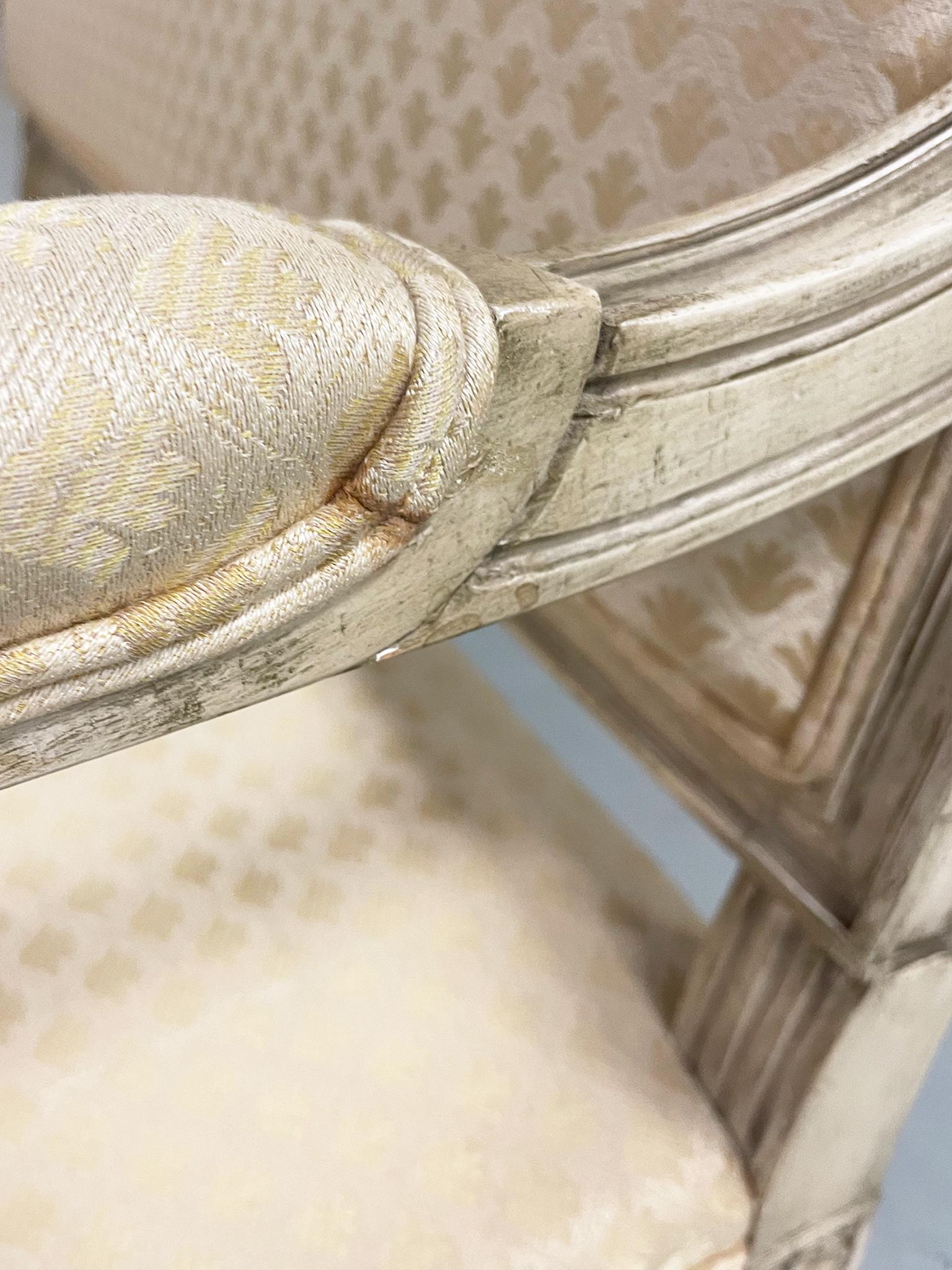1920s, Louis XVI Style Settee For Sale 5