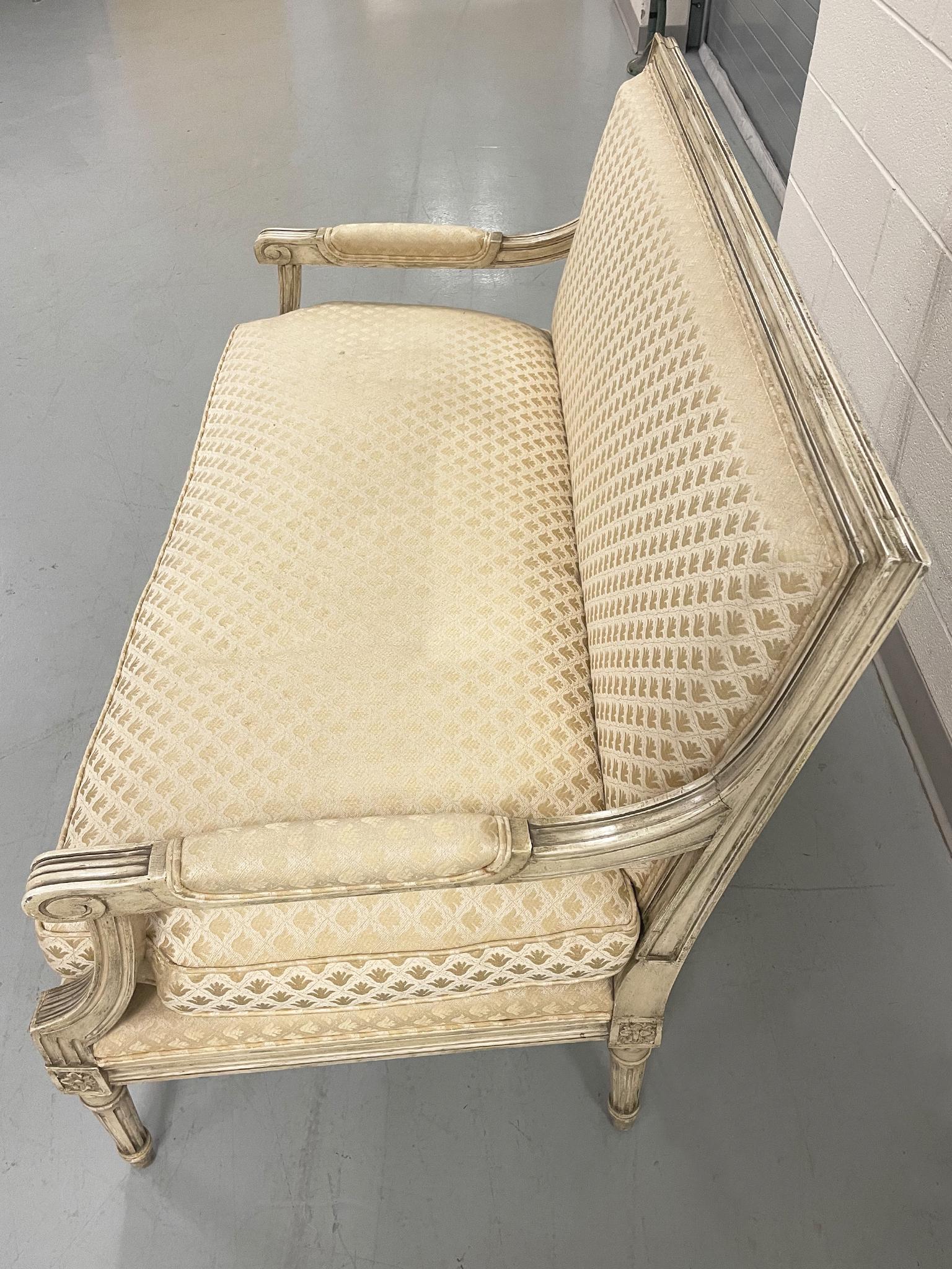 1920s, Louis XVI Style Settee For Sale 1