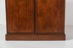1920s, Mahogany and Oak Compactom Ltd Gentleman's Wardrobe