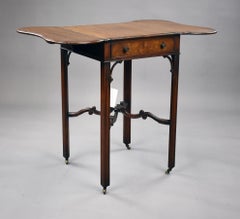 1920s Mahogany Pembroke Drop Leaf Table