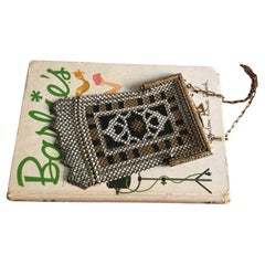 Antique 1920s Mandalian mesh purse