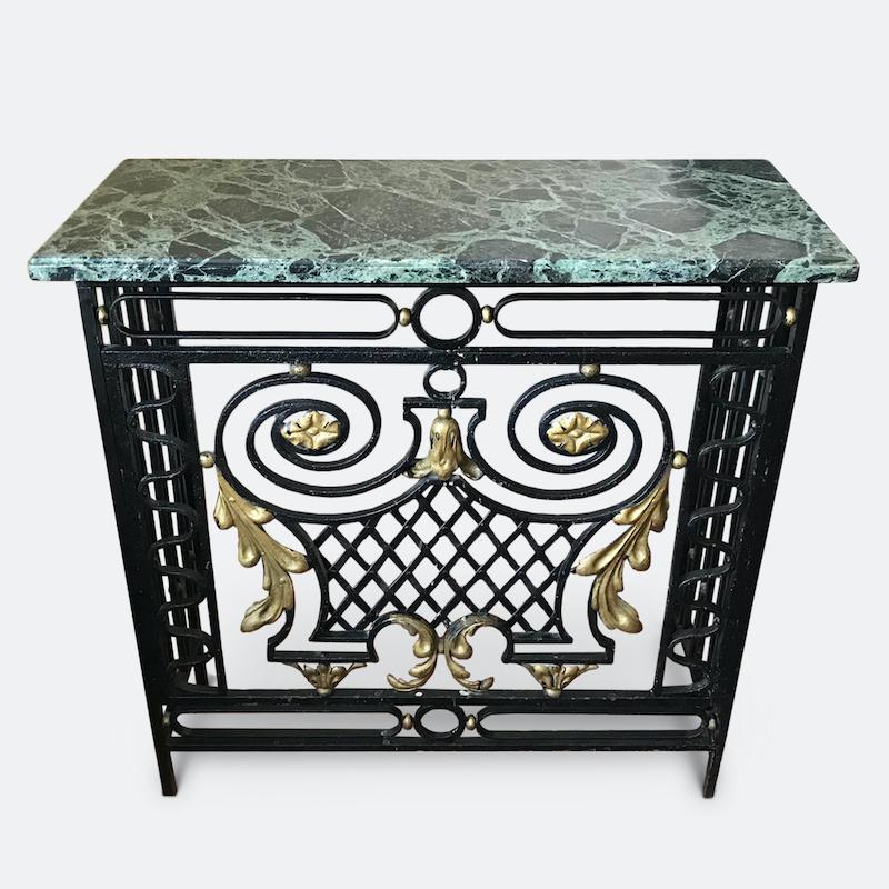 console radiator cover