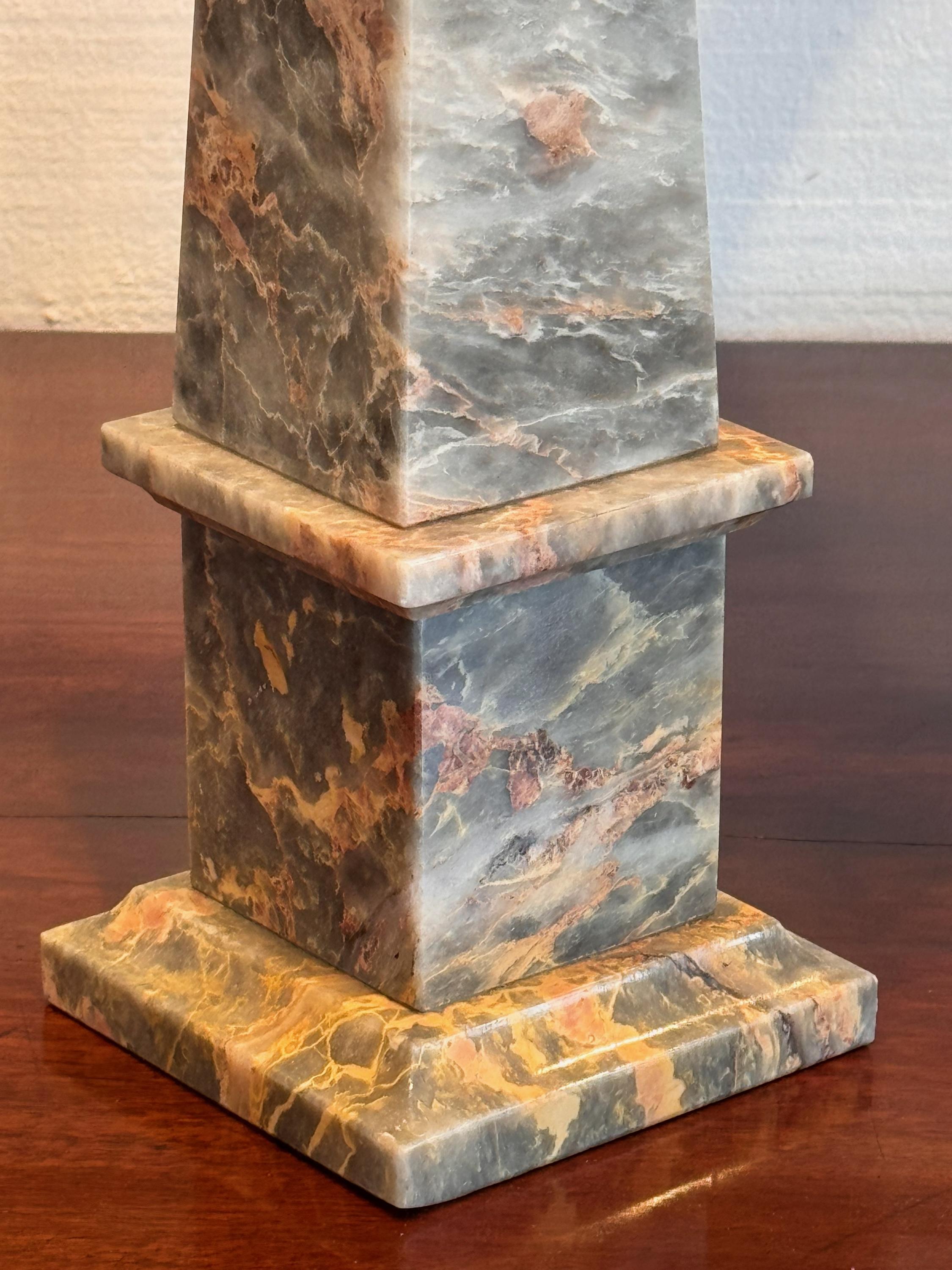 1920s Marble Obelisk For Sale 2