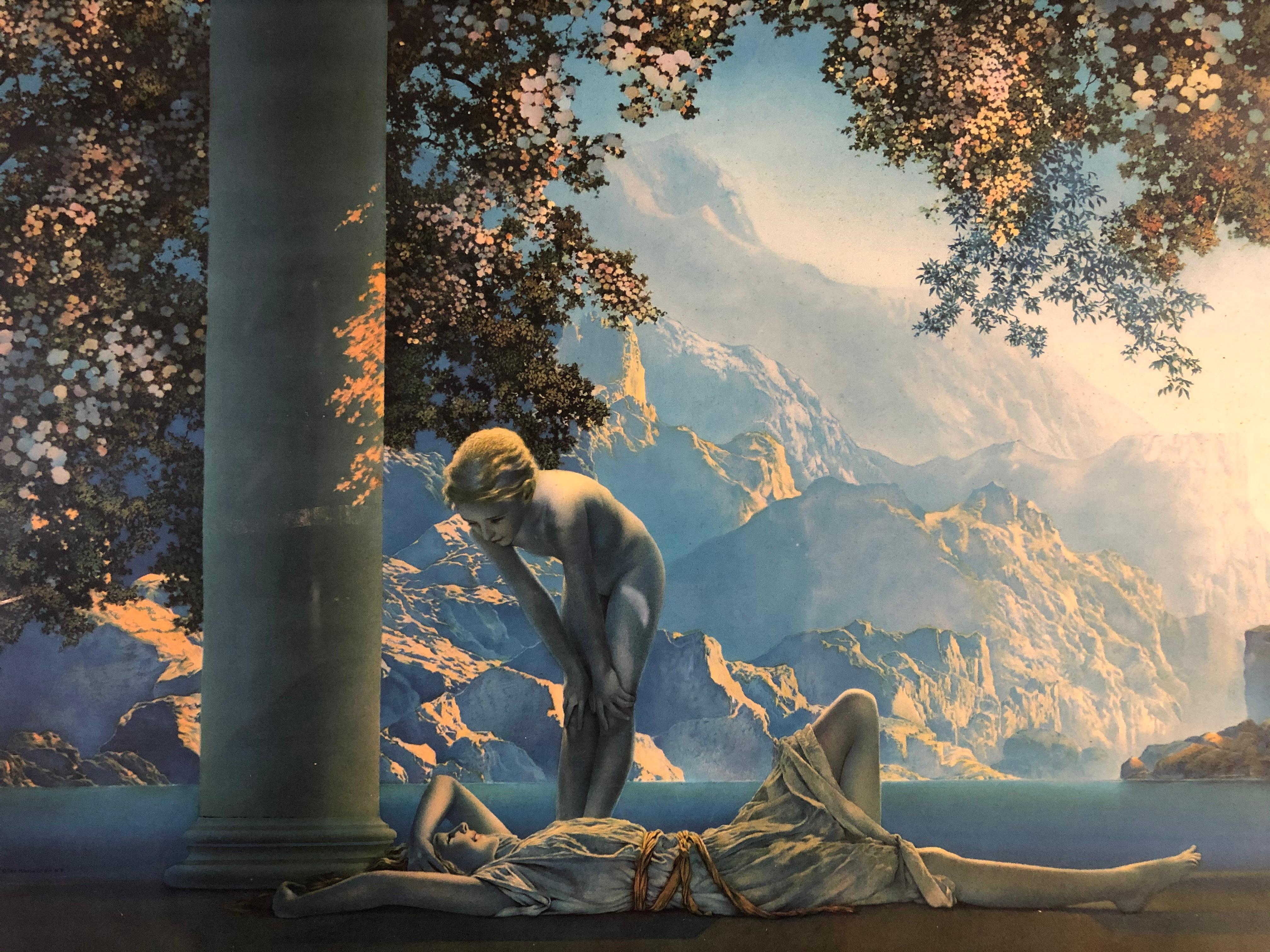 maxfield parrish lithograph