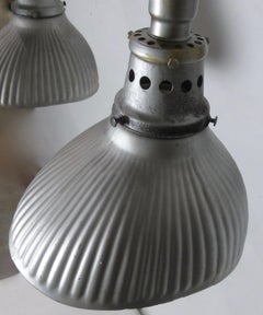 Appliques murales en rayons X mercurés des années 1920 par Curtis Lighting