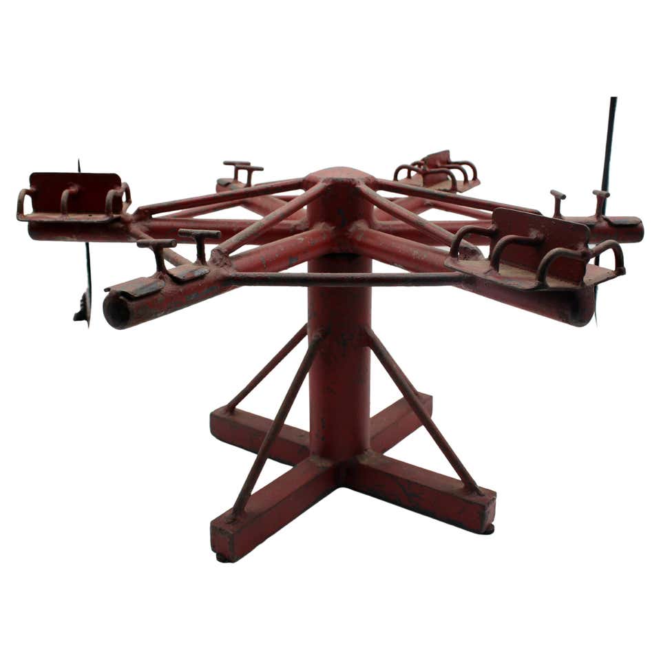 SUBLIME LARGE and DECORATIVE FORMER MERRY GO ROUND ANTIQUE ViCTORIAN ...