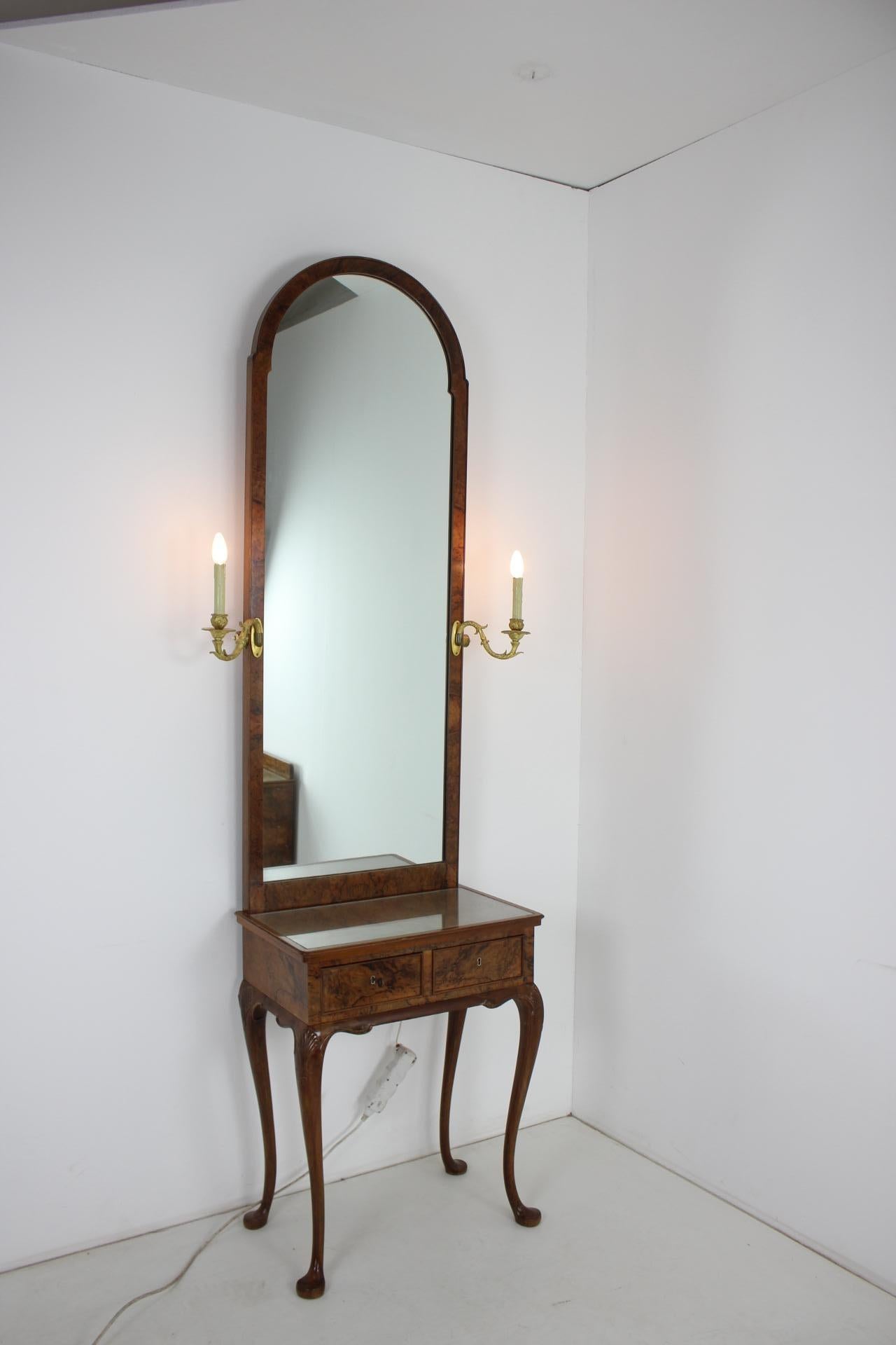 Armoire à miroirs des années 1920, Tchécoslovaquie en vente 10