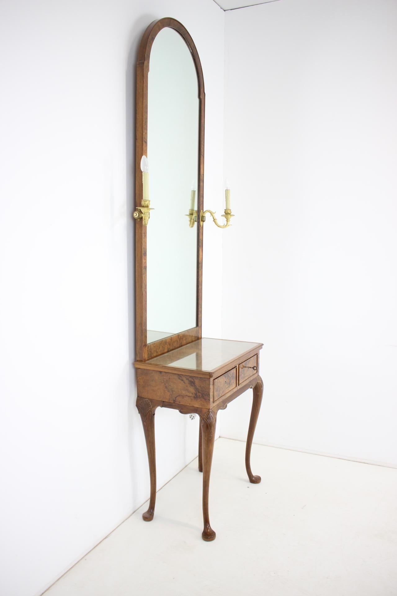 Early 20th Century 1920s Mirror Cabinet, Czechoslovakia For Sale