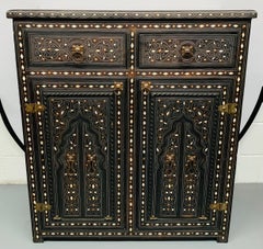 1920s Moroccan Commode, Chest, Cabinet or Sideboard with Arch Design