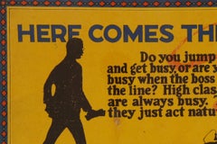 1920s "Motivational" Cards for the Workplace