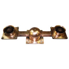 NYC Copper Plated Brass Subway Headed Subway Light
