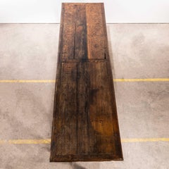 1920’s Oak Large Original French Drapers Table