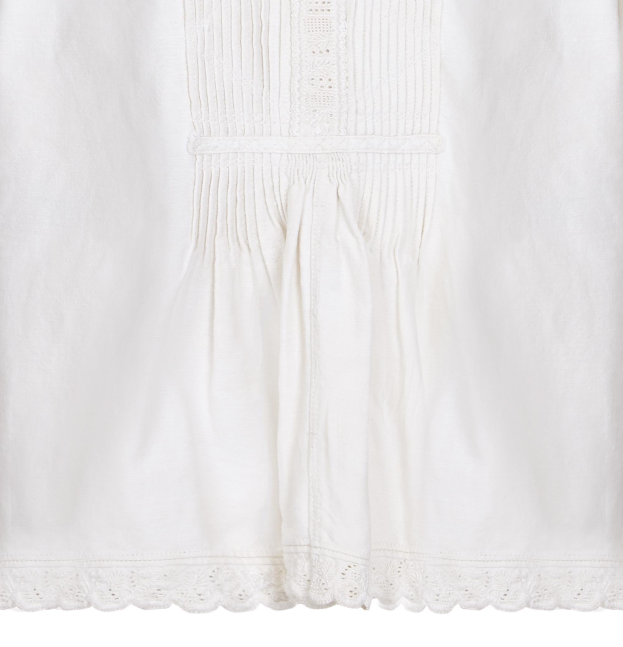 Femenino o masculino Túnica campesina rumana antigua original de los años 20 en venta