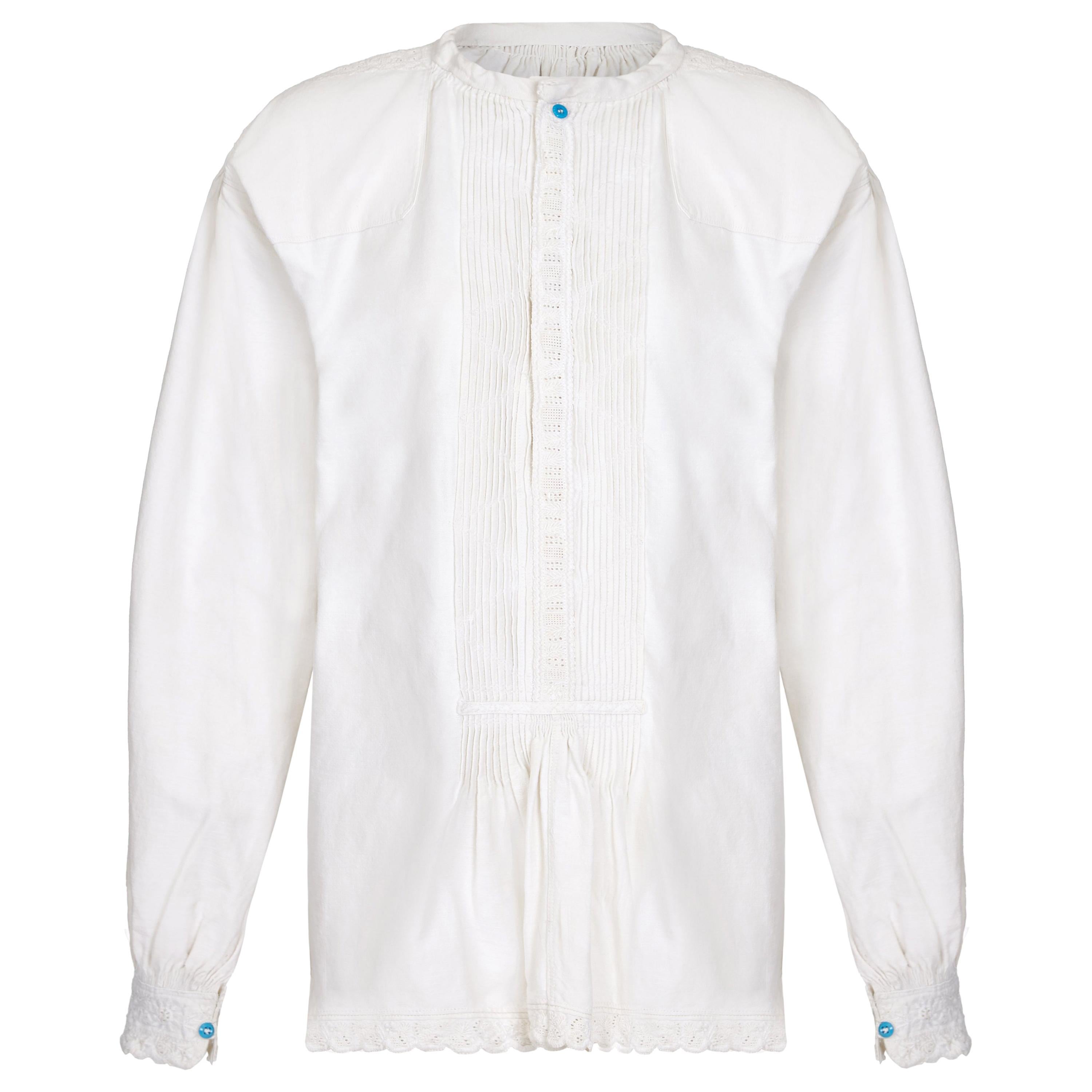 Comme des Garcons White Padded Top For Sale at 1stDibs
