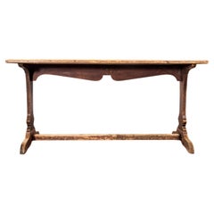 1920's Original French Café Tables - Speckled Tops