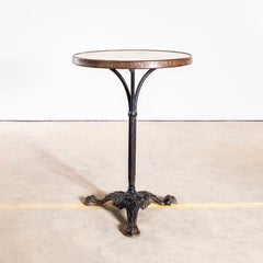 1920’s Original French Cast Rod Bistro Table