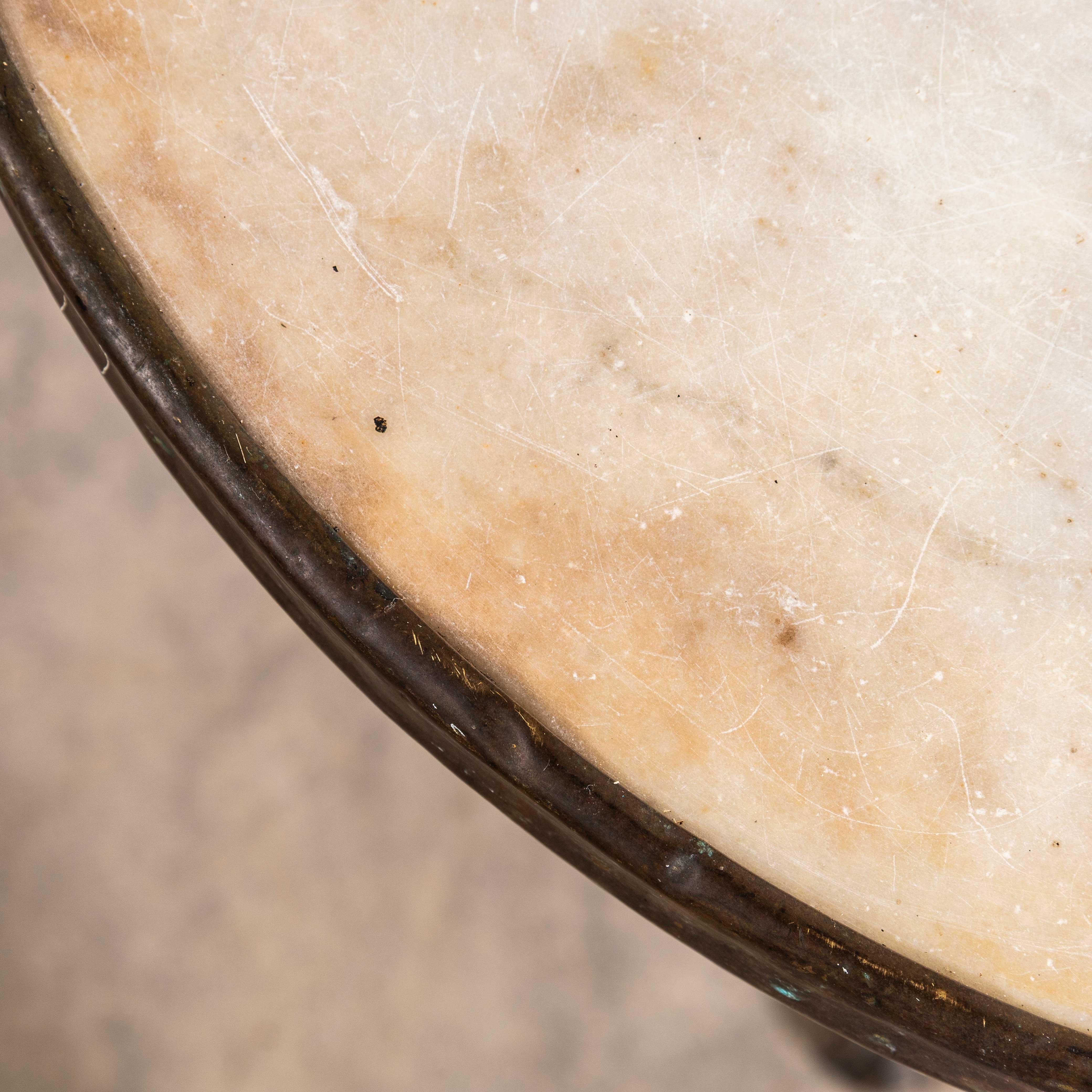 Début du 20ème siècle Table de bistrot en fonte d'origine française des années 1920 en vente