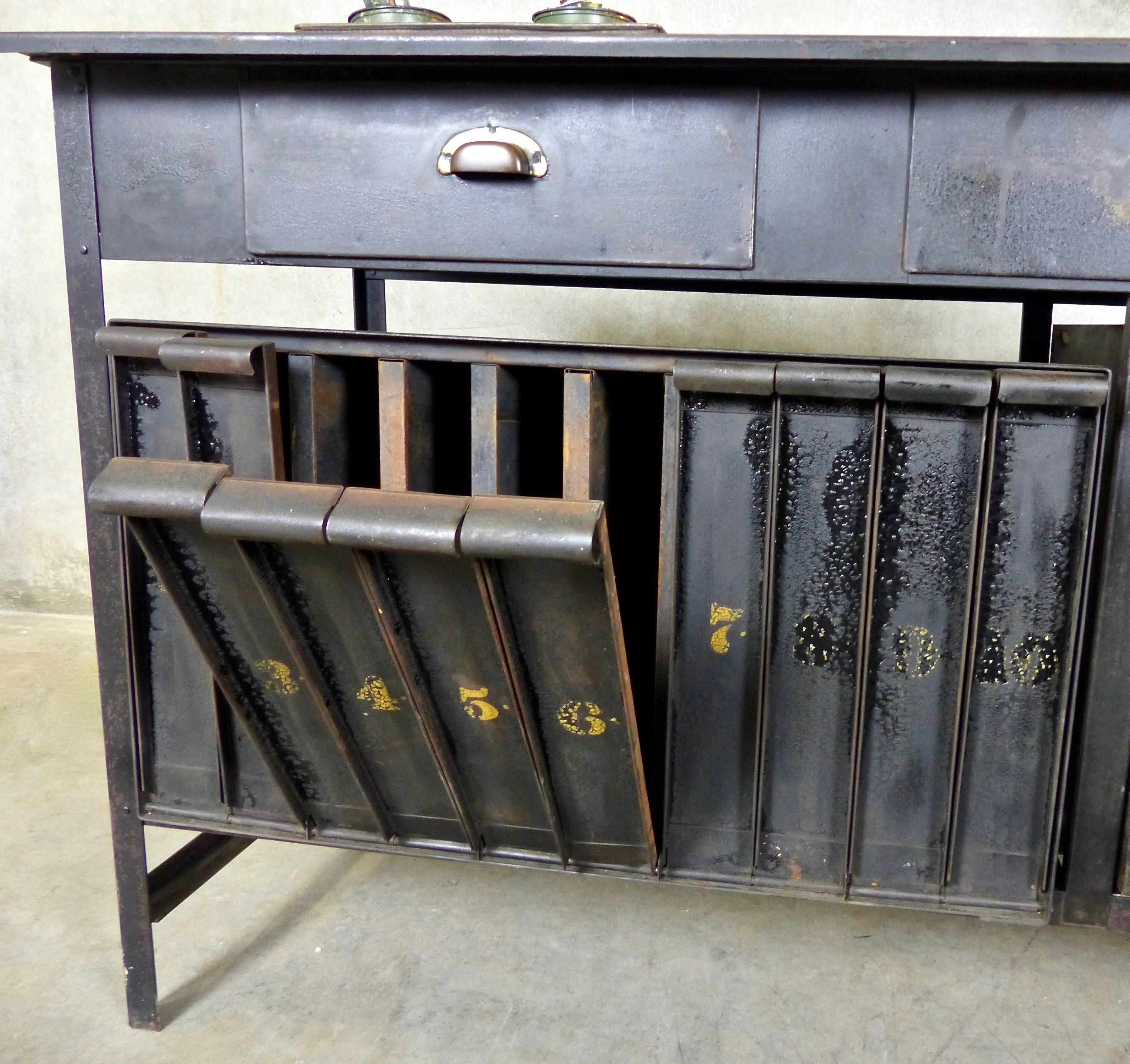 Pressed 1920s Original Metal Film Rewind Table