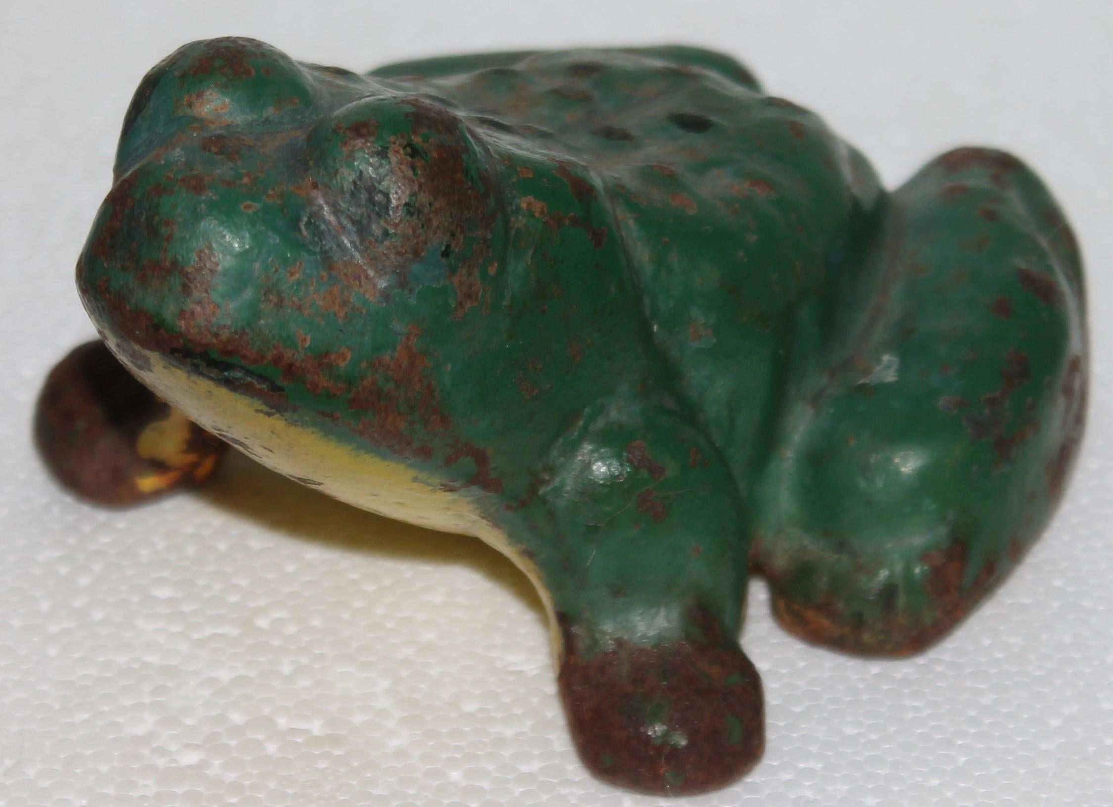 cast iron frog door stop