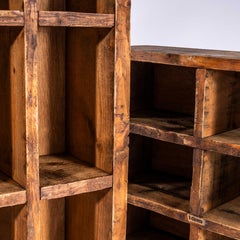 1920's Original Printers Letterpress Drawers - Pair