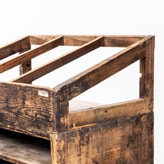 1920's Original Printers Letterpress Typography Shelving