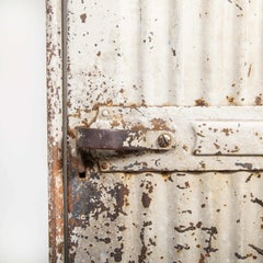 1920s Original Two-Door Forge De Strasbourg Locker