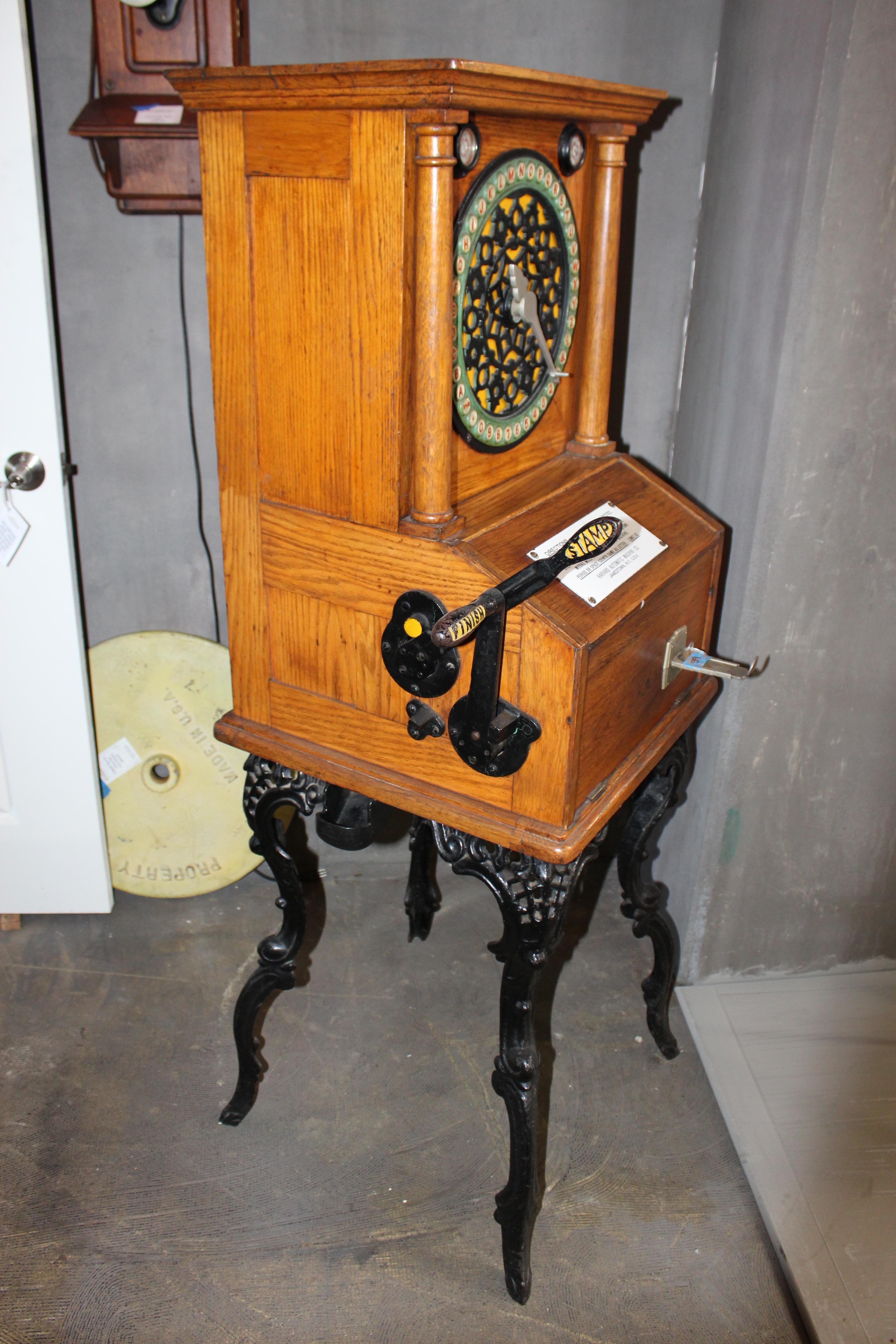 1920s Ornate Token Harvard Automatic Stamping Machine Co. For Sale 5
