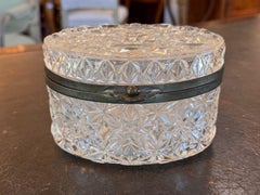 1920s Oval Jewelry Cask