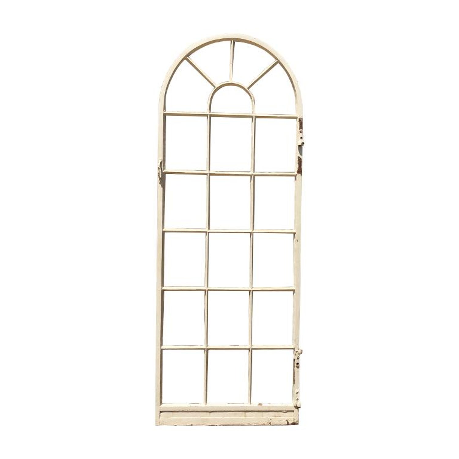 1920s Painted Steel Patio Door Or Window 20 Pane Window Or Door