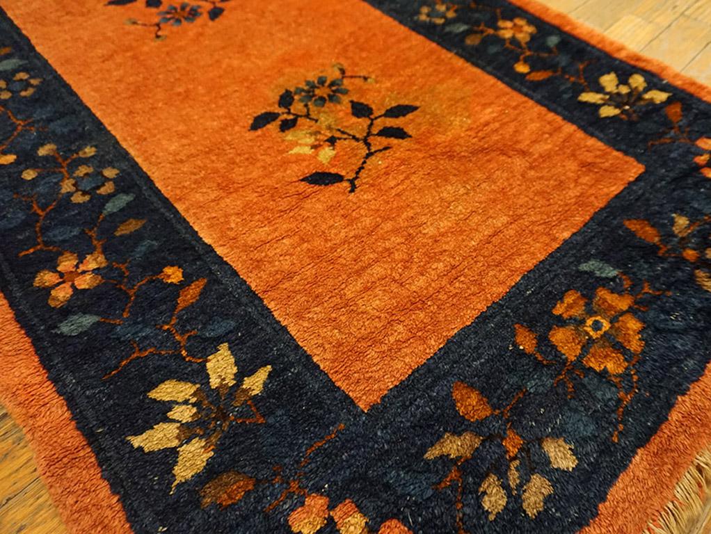 1920s Pair Chinese Peking Rugs For Sale 1